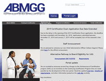 Tablet Screenshot of abmgg.org